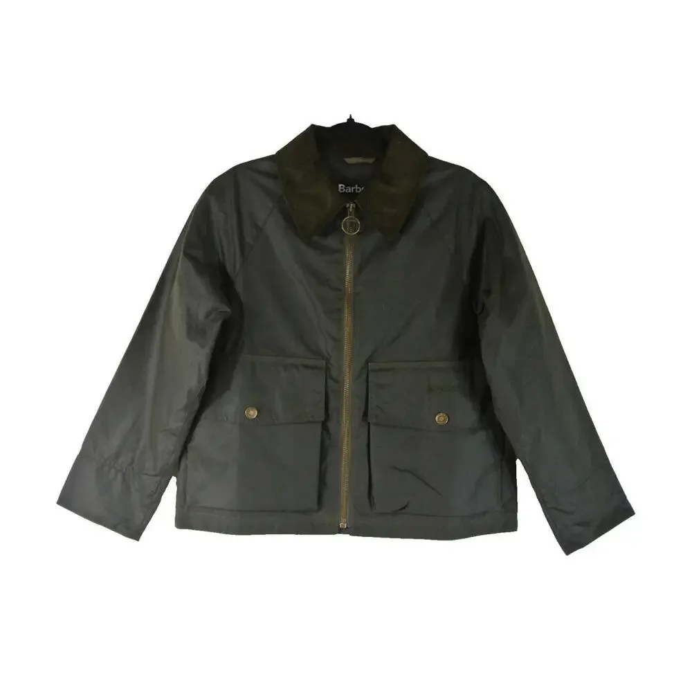 Barbour Croxdale Waxed Cotton Jacket - Picture 2 of 7